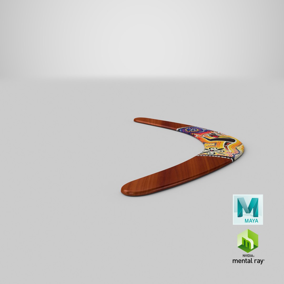 australian boomerang 2 model https://p.turbosquid.com/ts-thumb/GM/Fs18rF/Oz2hfhR2/stemcell_maya_mental_ray_render/png/1594712977/1920x1080/fit_q87/5048240b891fab9148647fb1daca2909a5a54d86/stemcell_maya_mental_ray_render.jpg