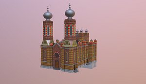 3D model Synagoga w Bielsku Bialej  Synagouge Bielsko Biala Poland