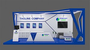 3D booth exhibition