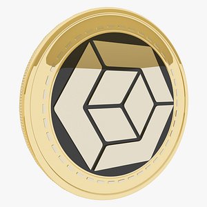 3D Hackspace Capital Cryptocurrency Gold Coin model
