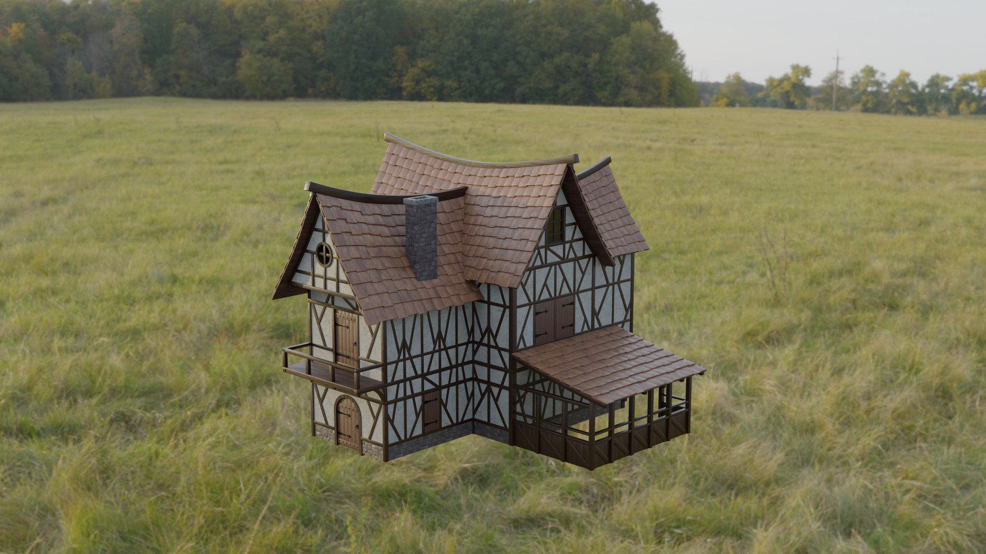 Medieval Inn 3D - TurboSquid 2164029