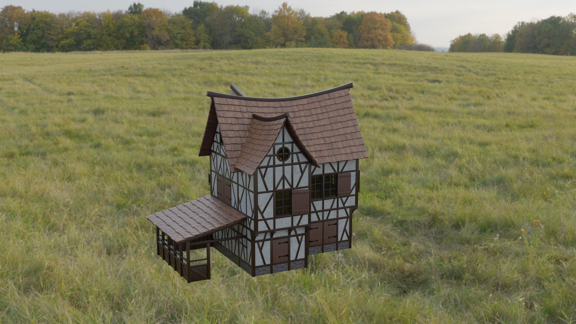 Medieval Inn 3D - TurboSquid 2164029