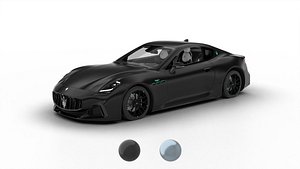 3D Maserati GranTurismo Trofeo PrimaSerie 75th Anniversary 2024 model