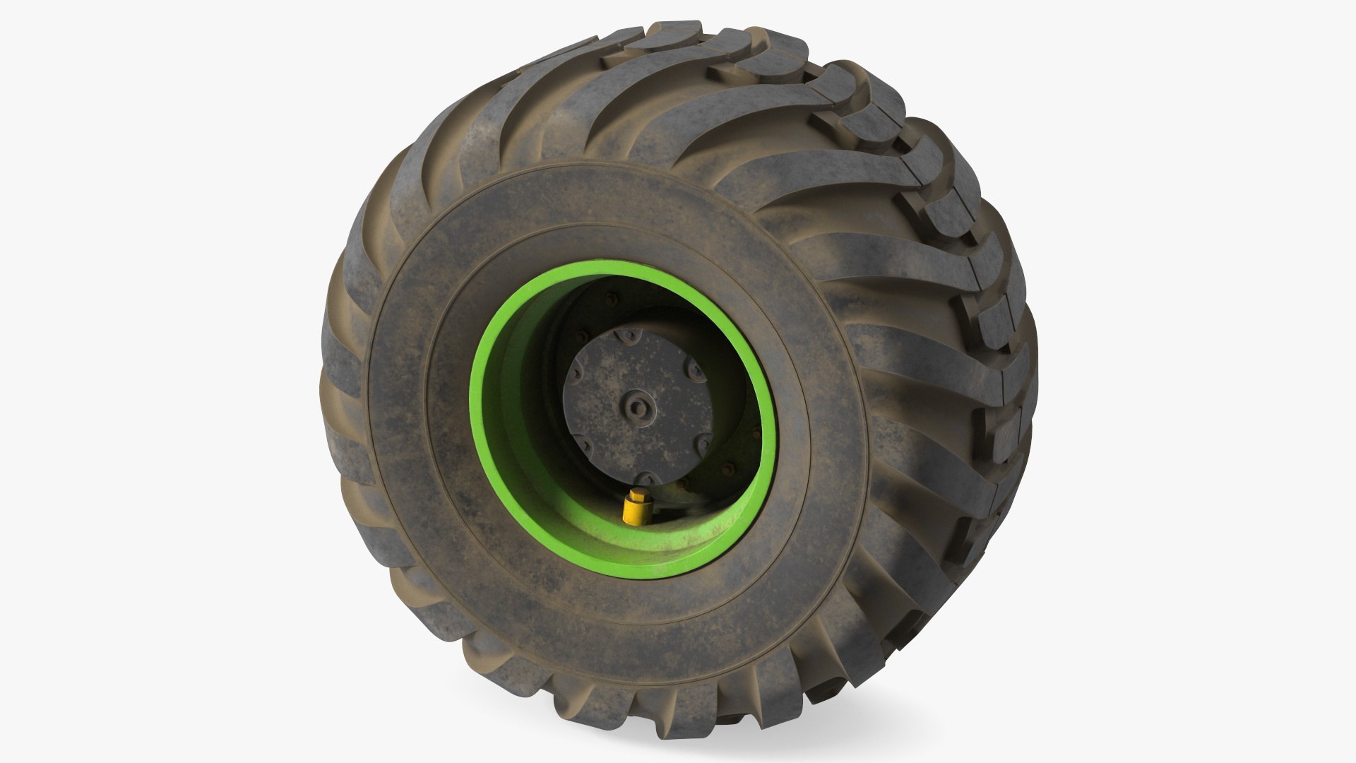 Heavy Duty Tire 3D model preview