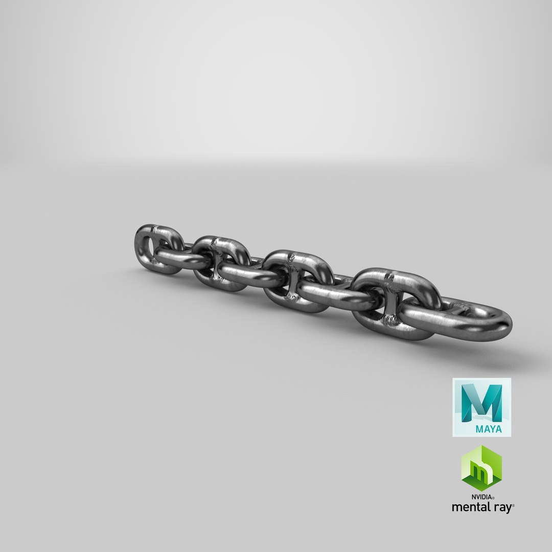 3D Anchor Chain Segment V1 - TurboSquid 2050770