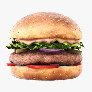 Hamburger fast food 02