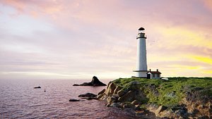 Old Lighthouse 3d Scene