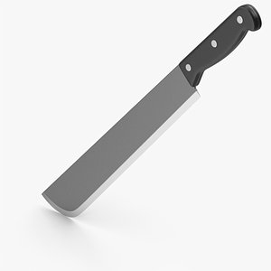 Black Machete 3D model