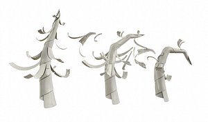 Cartoon Tree 3D model