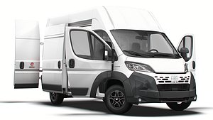 3D Fiat Ducato Van L2H3 HQ Interior 2025