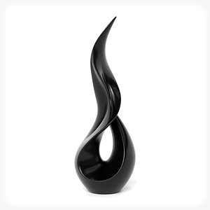 Abstract Geometric Decor Sculpture 3D