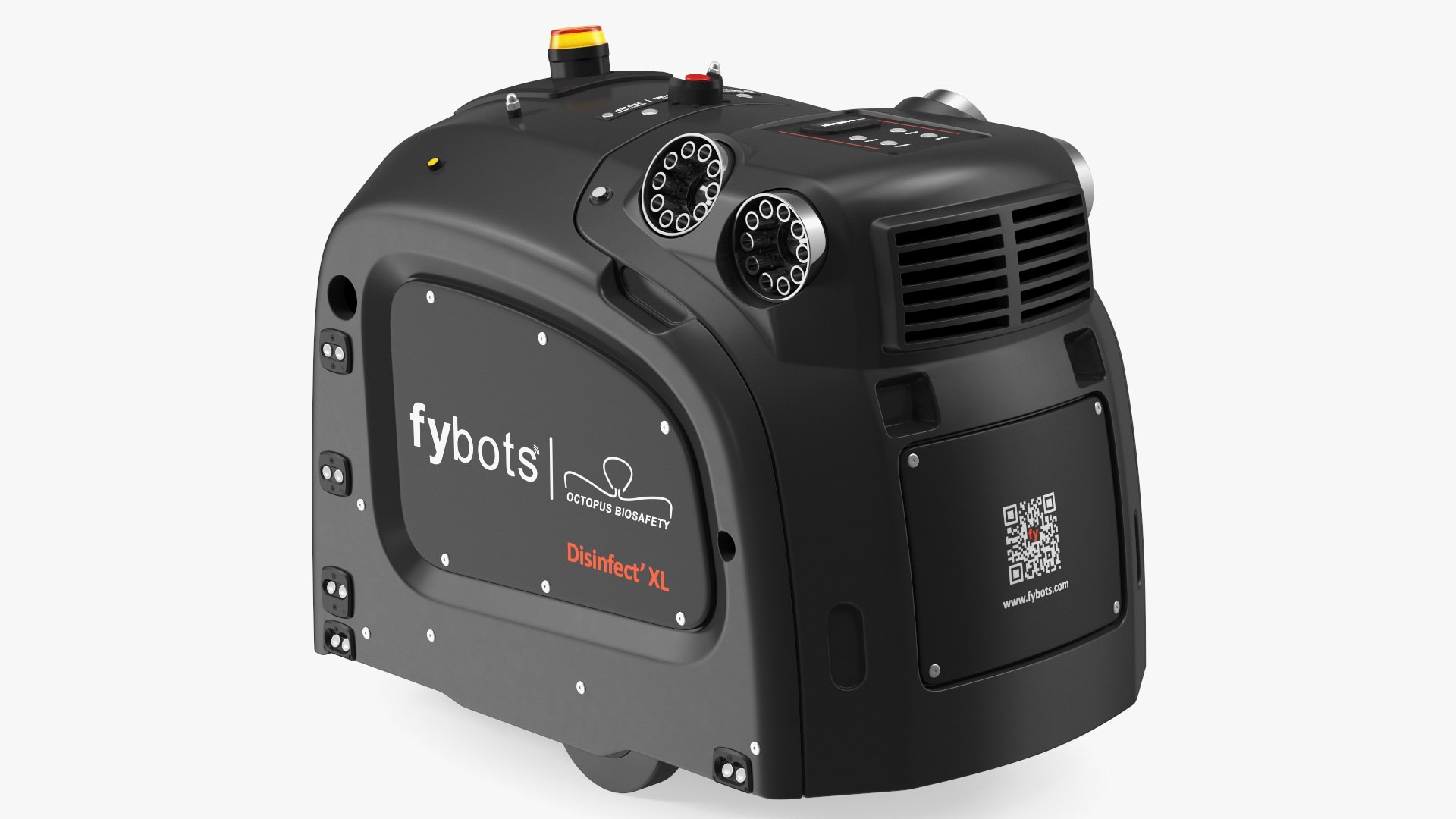 Fybots Octopus Disinfect XL Smart Cleaning Robot 3D model preview