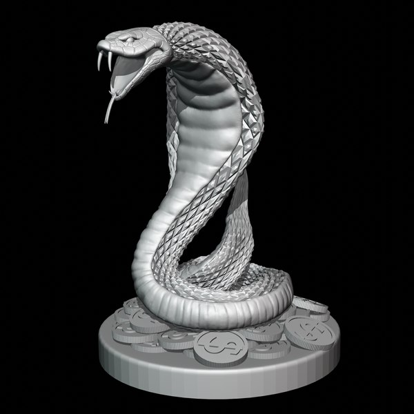 Cobra snake 3D Print Model