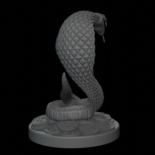 Sculpture snake 3D model - TurboSquid 1661482