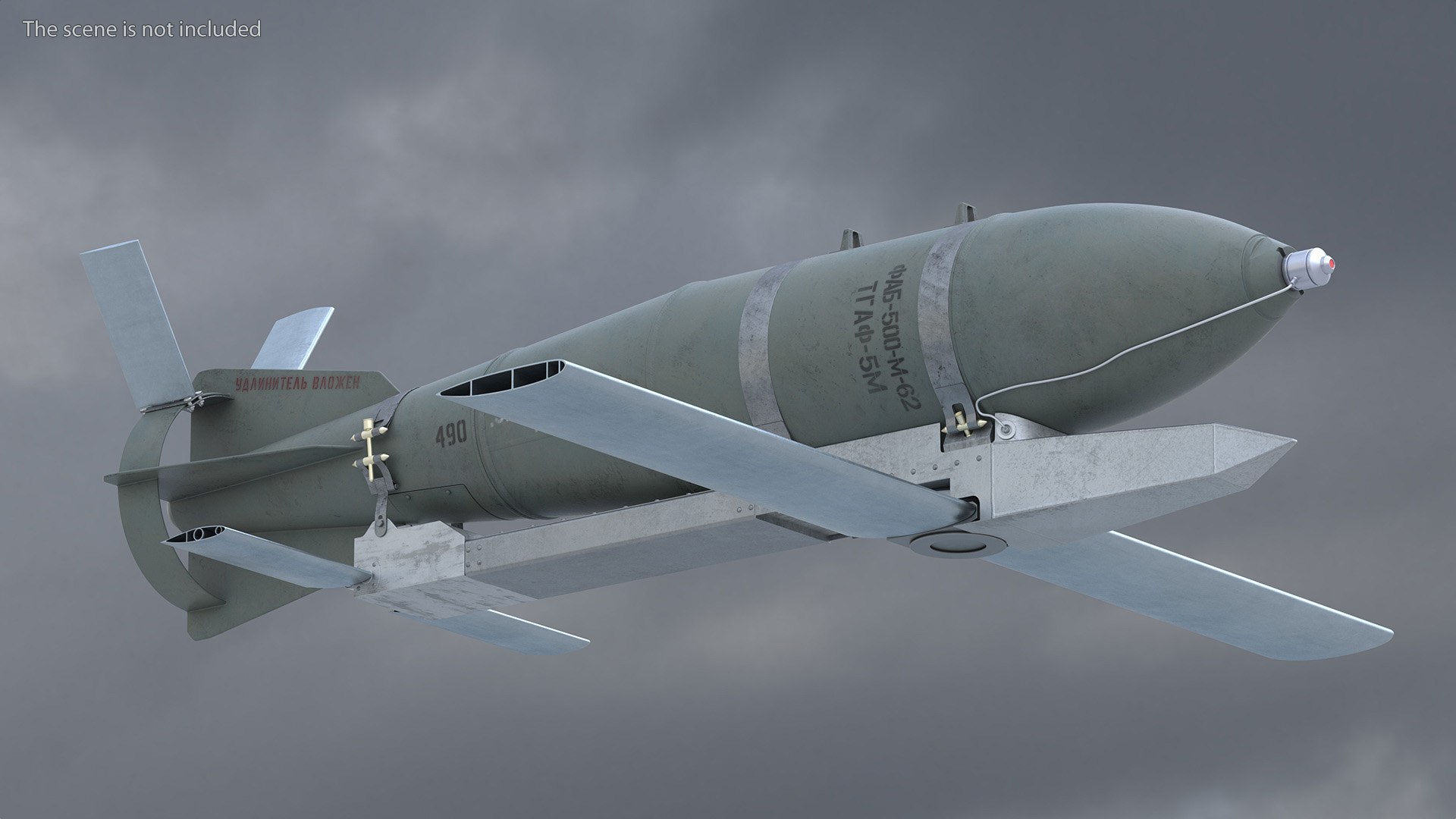 3D model Russian FAB 500 M62 Air Bomb with UMPK https://p.turbosquid.com/ts-thumb/GN/Hjzg3V/gd/russianfab500m62airbombwithumpkvray3dmodel006/jpg/1715733700/1920x1080/fit_q87/08beb6d134e45810698f53a7a1b518410954ed53/russianfab500m62airbombwithumpkvray3dmodel006.jpg