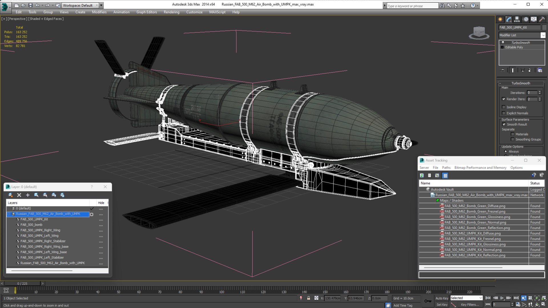 3D model Russian FAB 500 M62 Air Bomb with UMPK https://p.turbosquid.com/ts-thumb/GN/Hjzg3V/kQ/russianfab500m62airbombwithumpkvray3dmodel028/jpg/1715733766/1920x1080/fit_q87/ec697115767094e1bb53154a524f497c63a33baa/russianfab500m62airbombwithumpkvray3dmodel028.jpg
