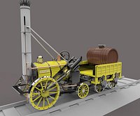 Stephensons Rocket Steam Locomotive