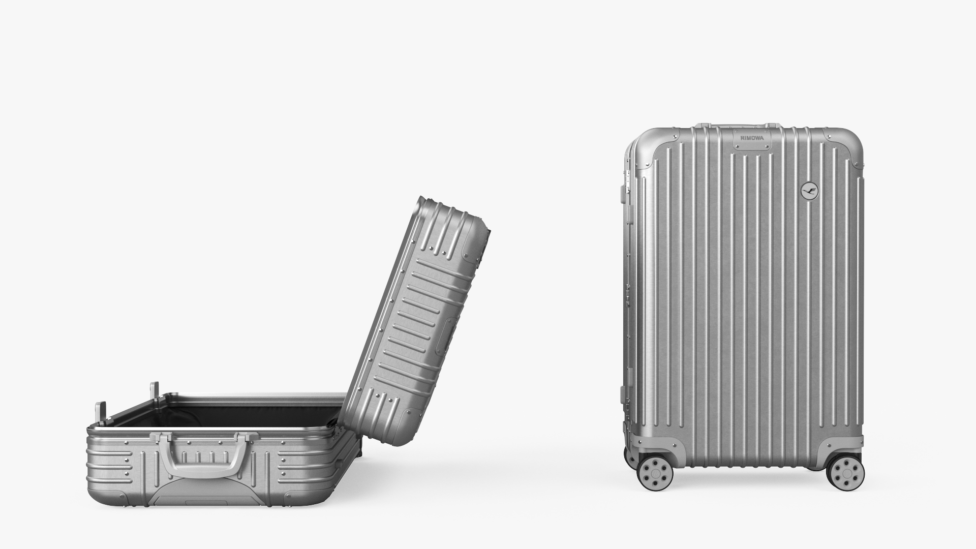 Rimowa Suitcase Collection | 3D model