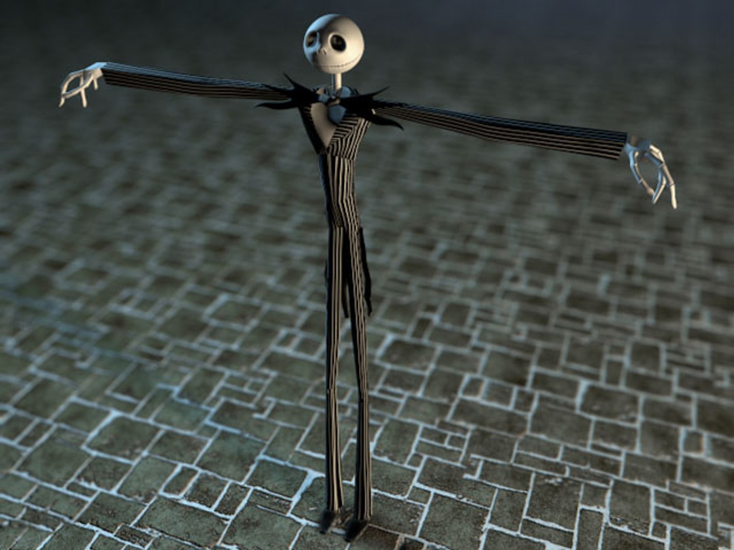 3d Model Jack Skellington