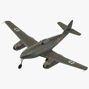 Fighter Aircraft Messerschmitt Me 262 Schwalbe