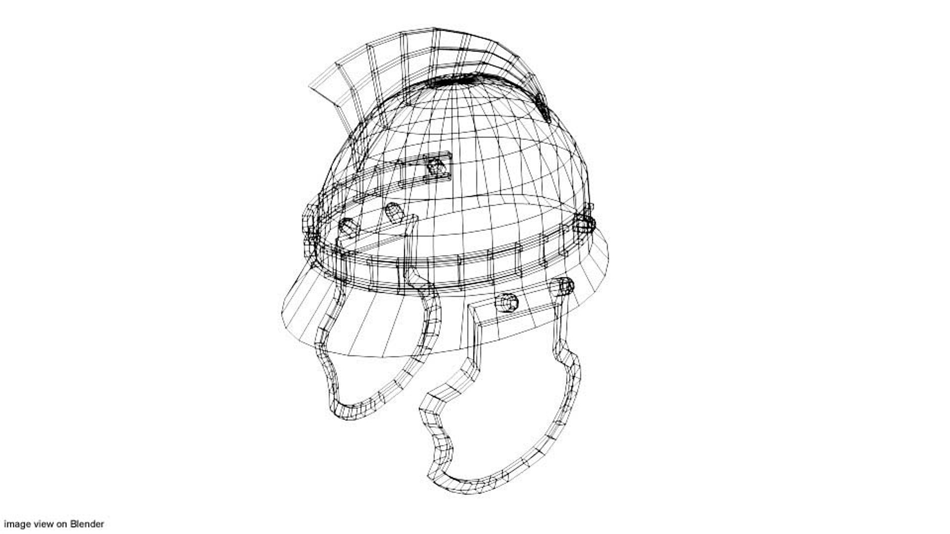 3D Centurion Helm Helmet - TurboSquid 1294206