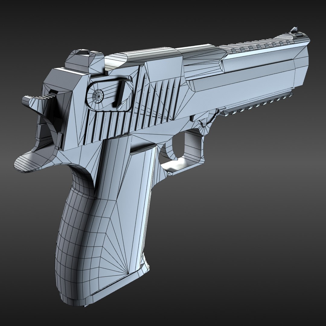 3d Model Ready Desert Eagle