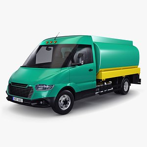 3D Generic Light Truck Tank M 2