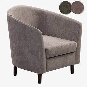 Armchair mila 3D model