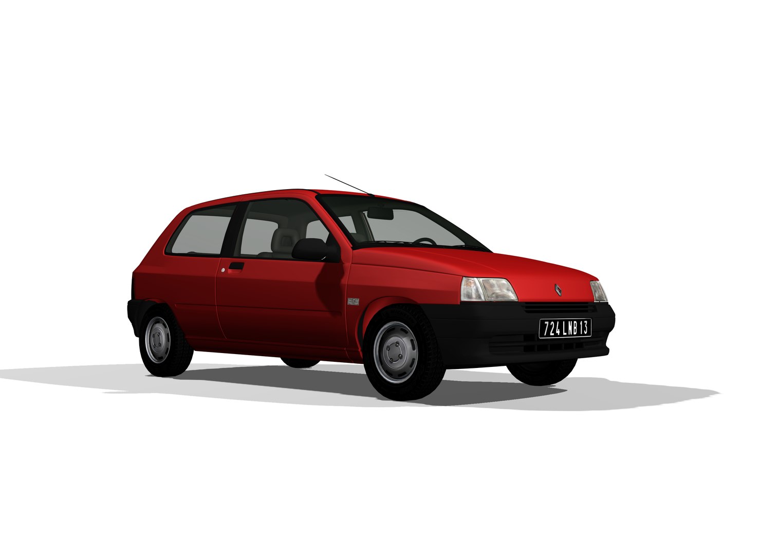 Renault Clio 1990 model https://p.turbosquid.com/ts-thumb/GN/VizhwY/02/6/png/1701384404/1920x1080/fit_q87/8763fd99156a99470f97f54daa12b67133aeb6ba/6.jpg