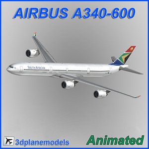 Airbus A340-600 South African Airways