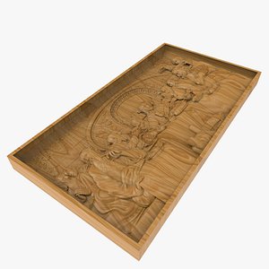 Last Supper CNC Model 3D