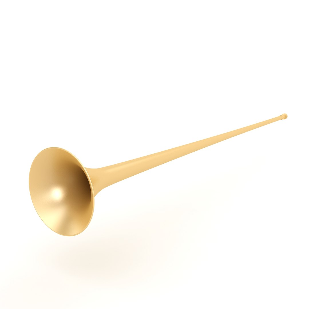 3D Long Trumpet - TurboSquid 1428163