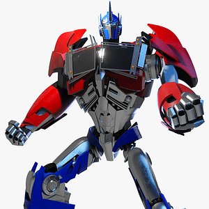 Knockout Transformers Prime Rig - 3D Model by billnguyen1411