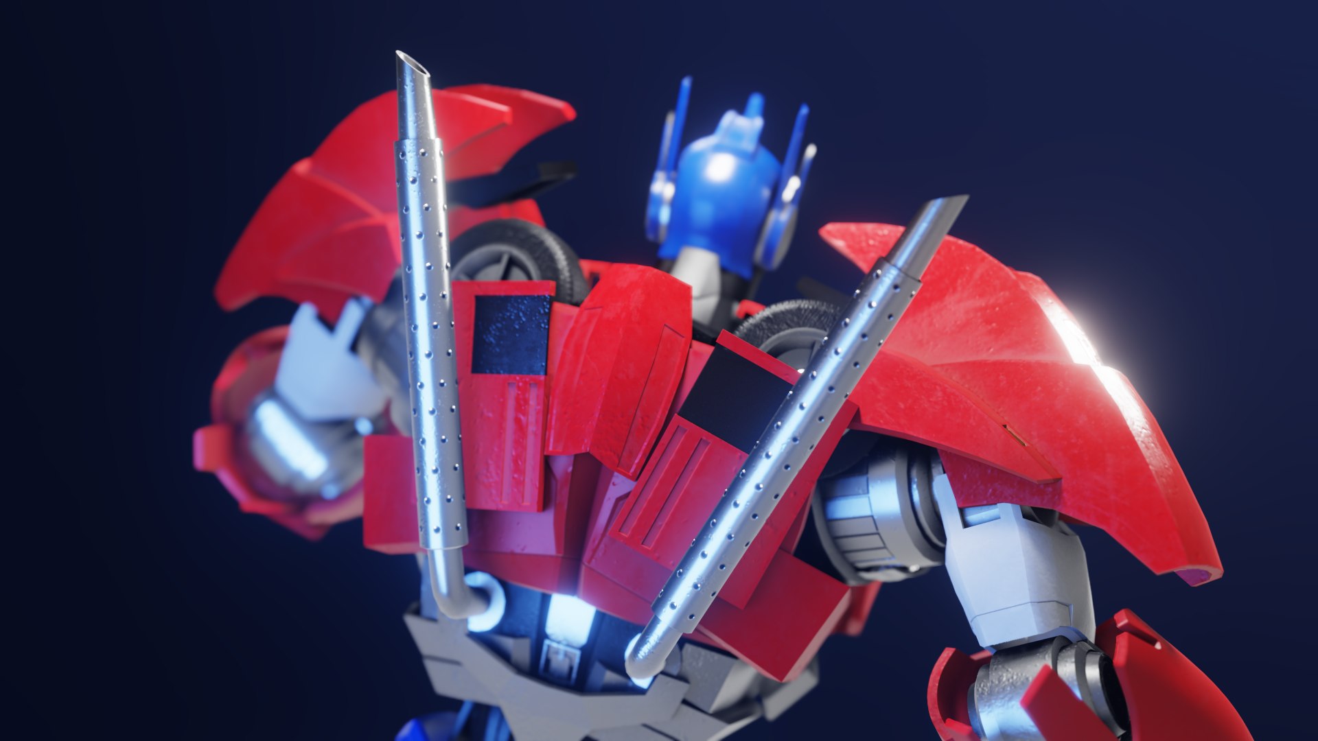 Optimus Prime Transformers Prime 3D model - TurboSquid 1802999