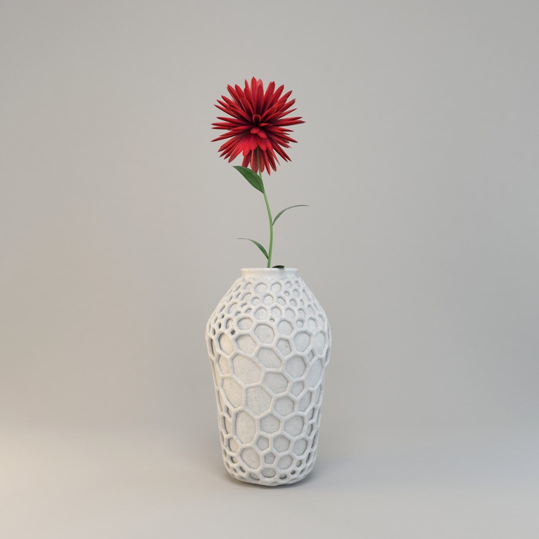 3D Decorative Vase Model - TurboSquid 1317806