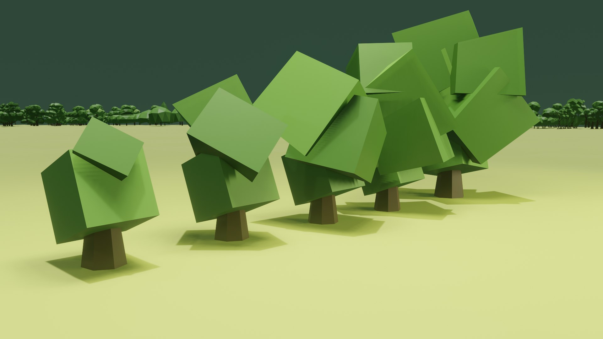 Low Poly Tree Pack 3D Model - TurboSquid 1944594
