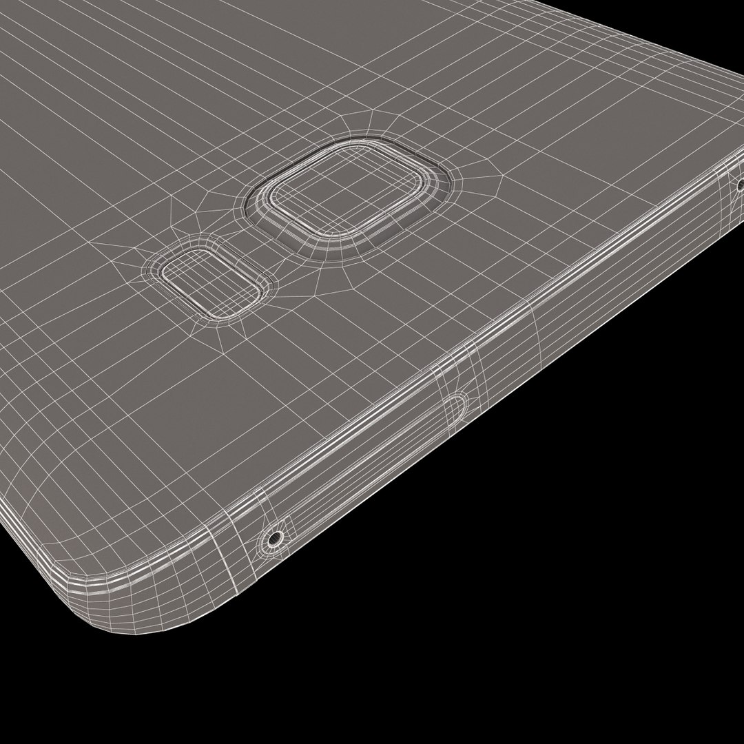 3D Model: Samsung Galaxy Note 5 + S6 Edge Plus Titan #96461819