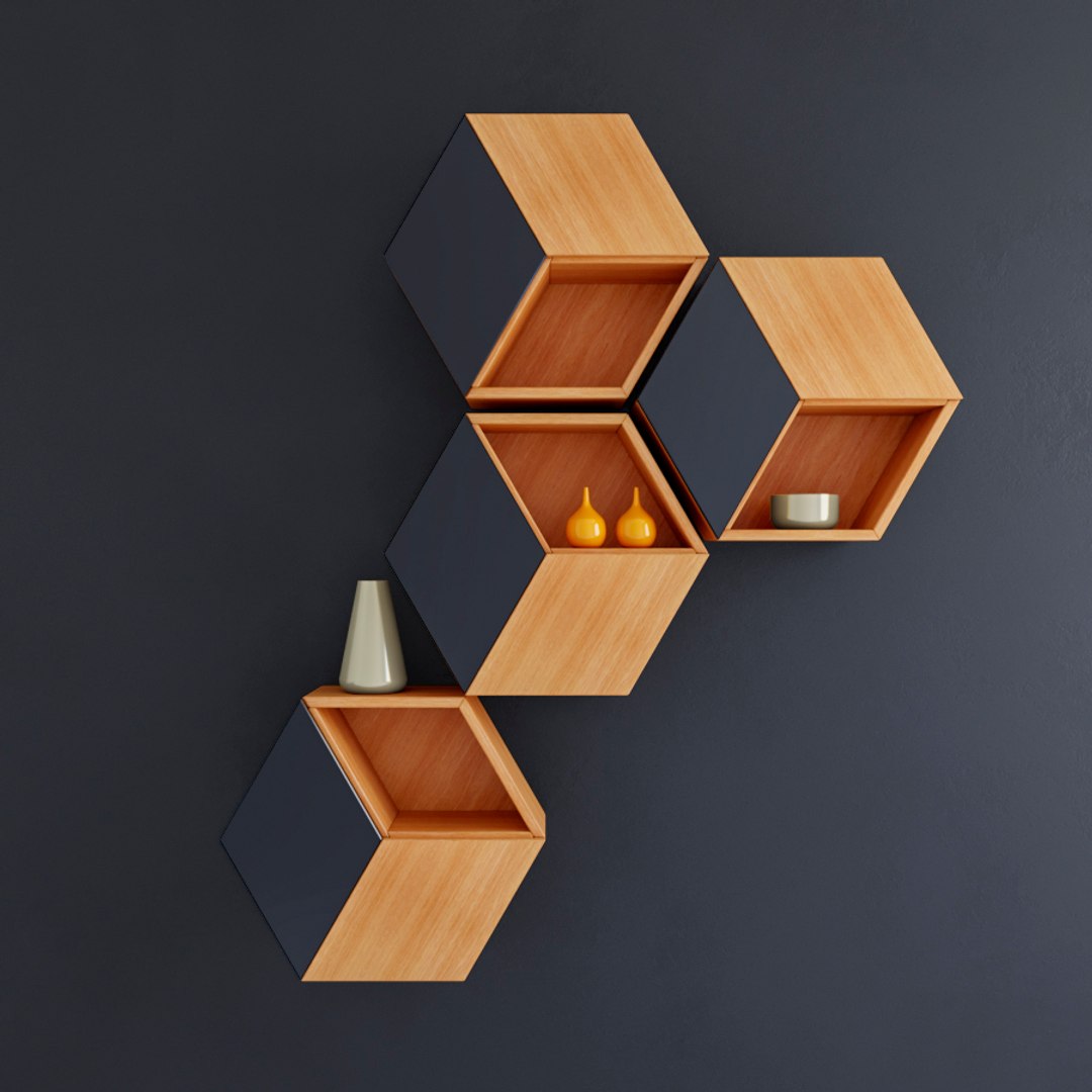 Wall Shelf 3D - TurboSquid 1496746
