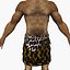 australopithecus man male 3D model