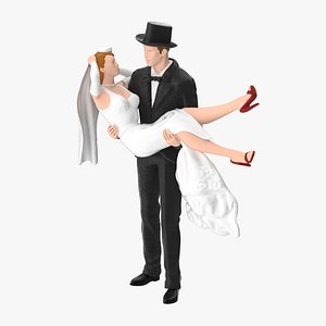 bride groom miniatures 02 obj