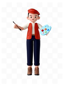 Painter 3D 3D model
