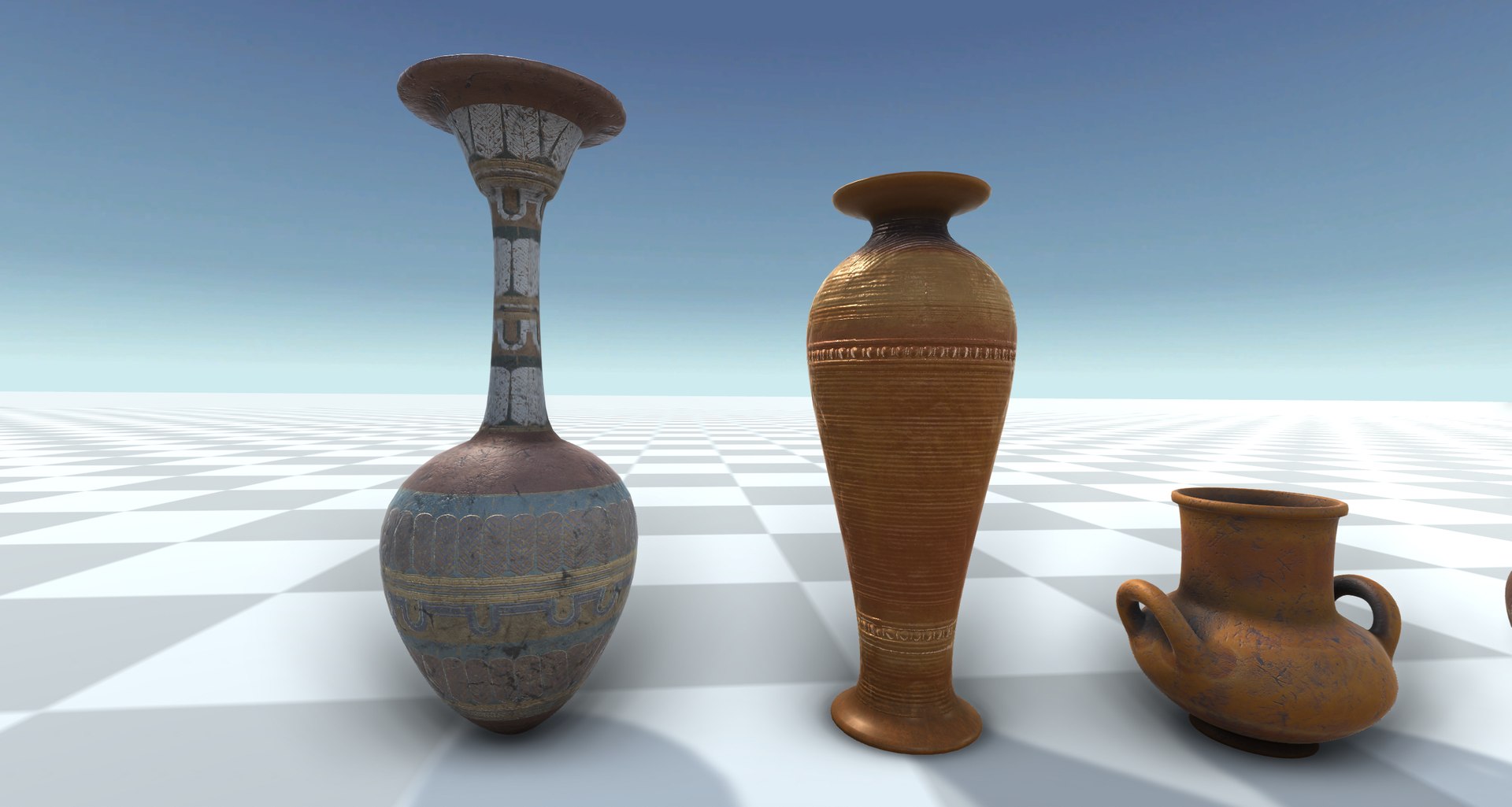 3D Vase Set - TurboSquid 2155291