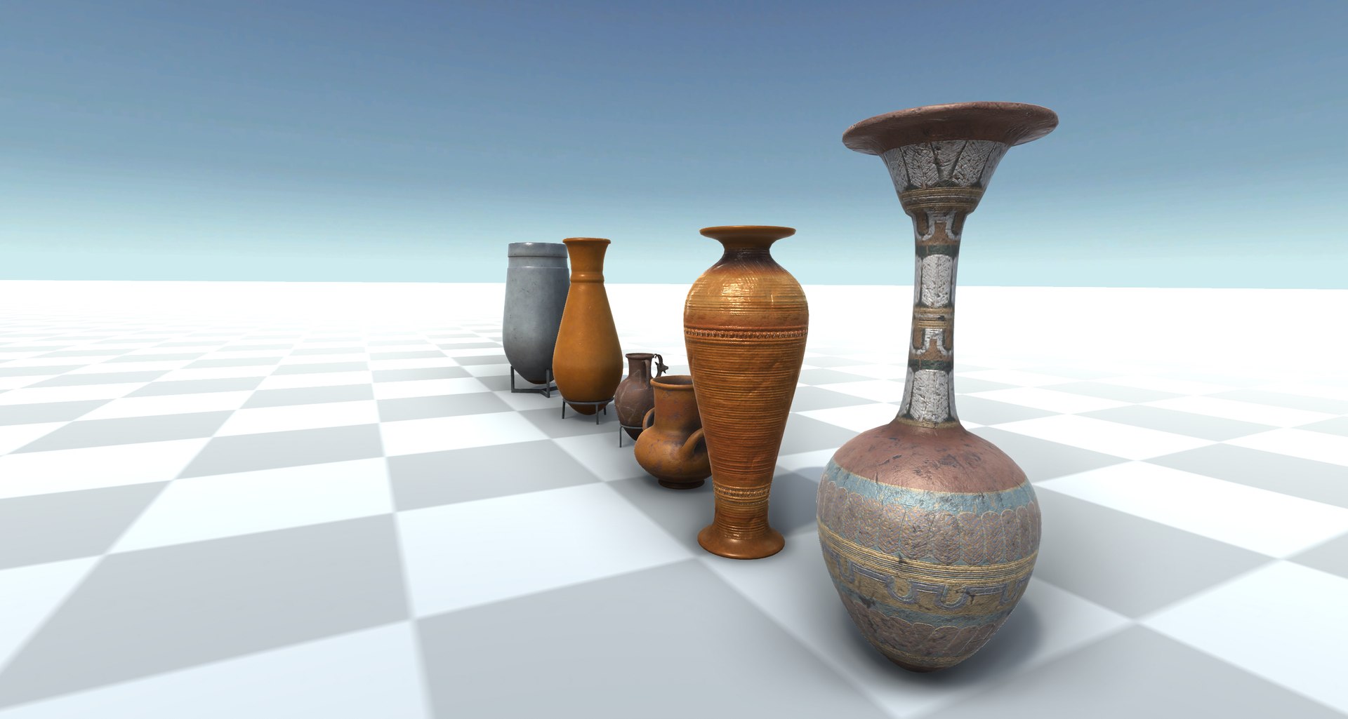 3D Vase Set - TurboSquid 2155291