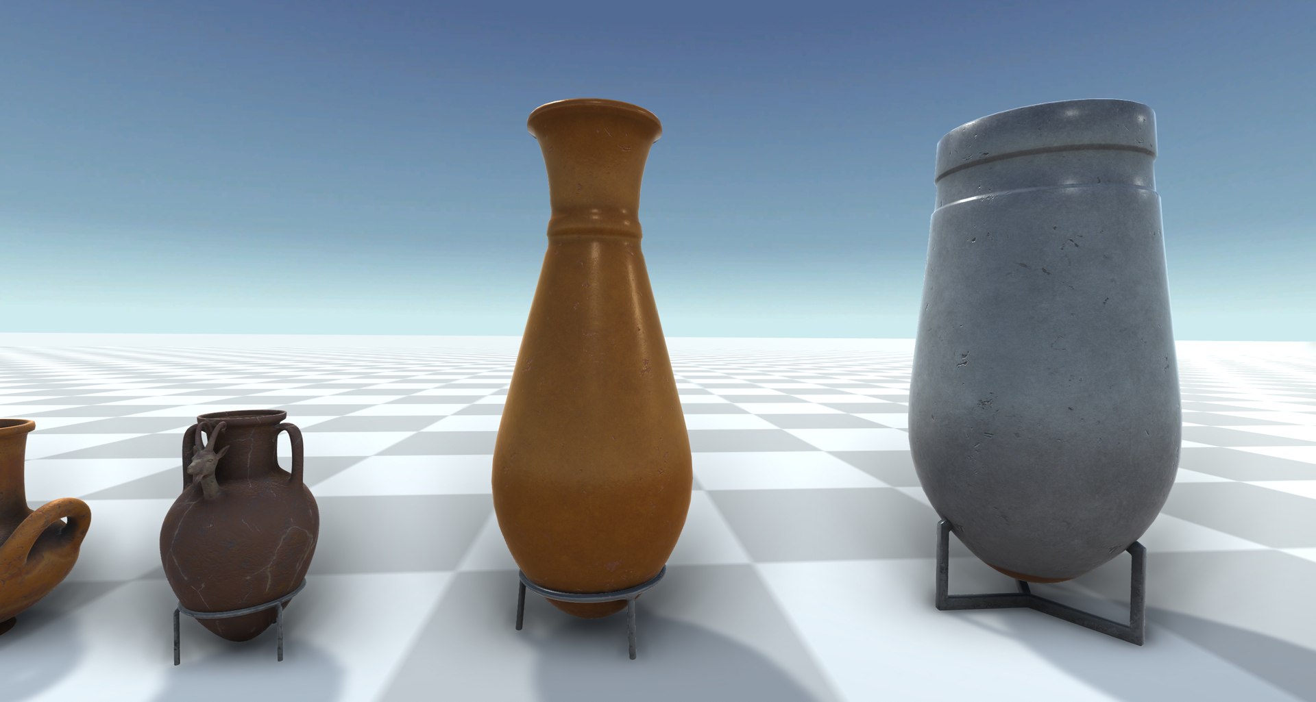3D Vase Set - TurboSquid 2155291