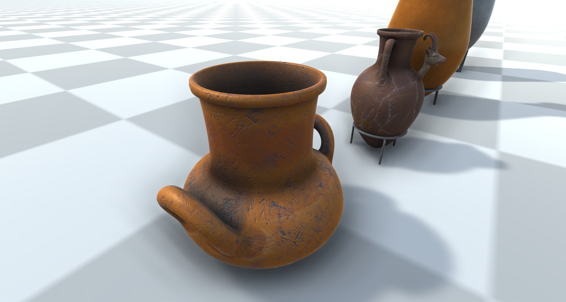 3D Vase Set - TurboSquid 2155291