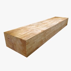 3d wooden board wood model