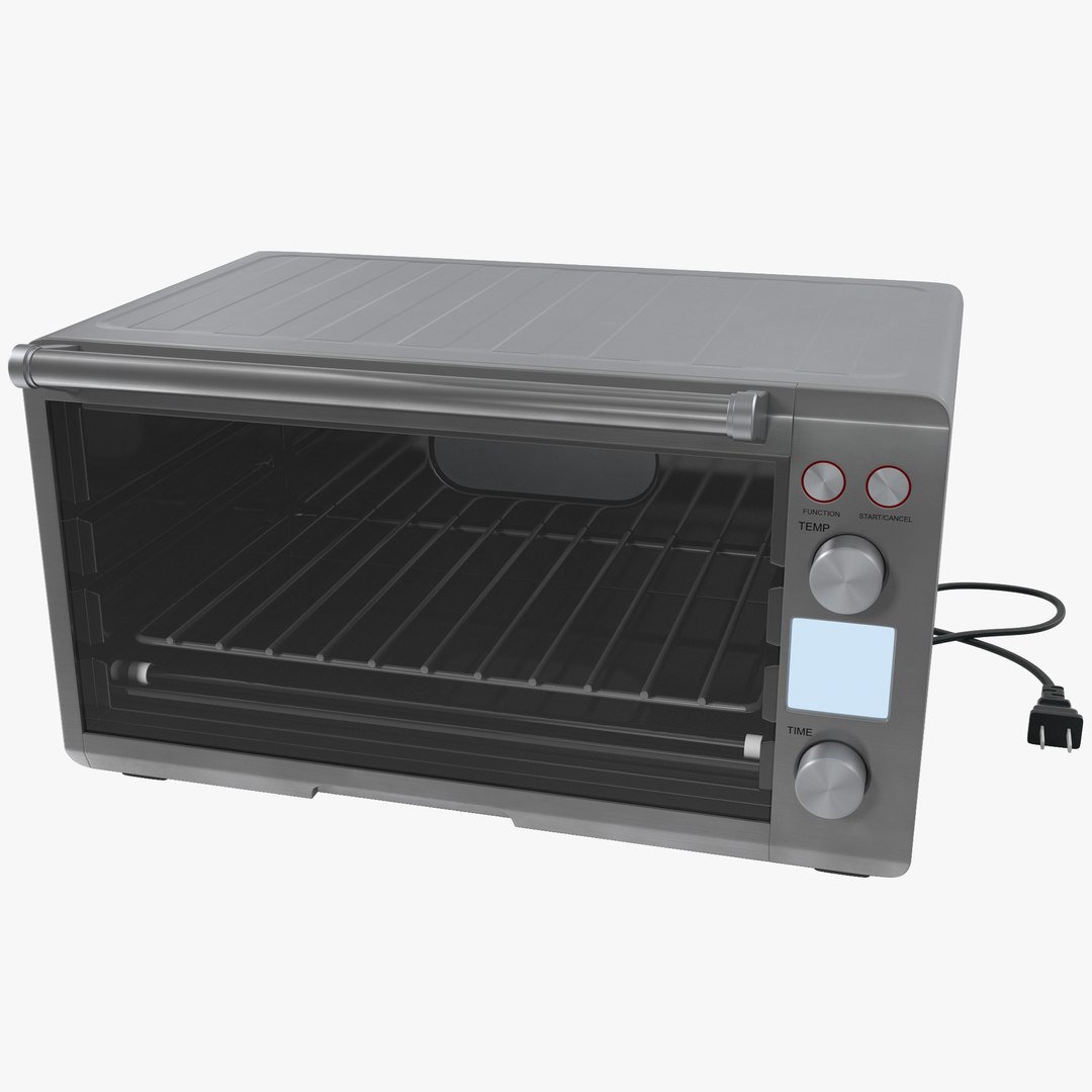 Toaster Oven 3D model preview