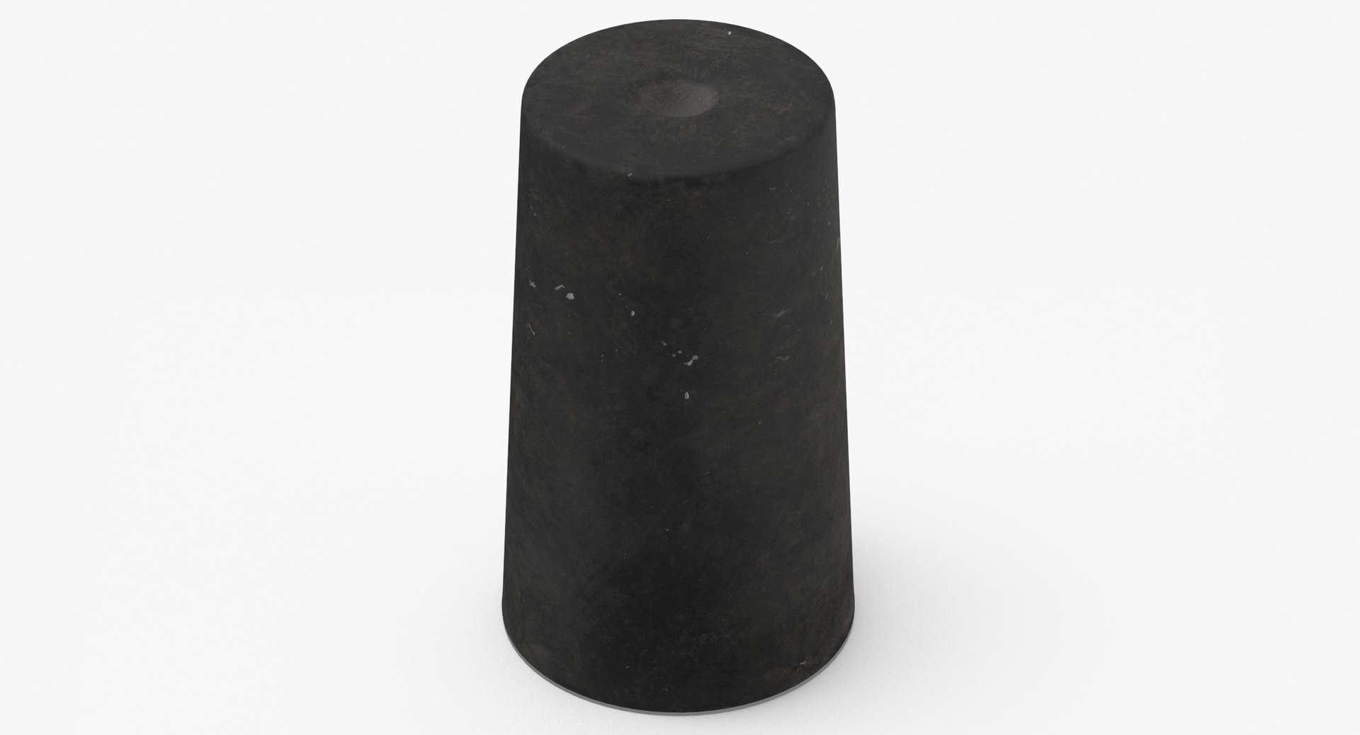 Rubber Plug Small Clean and Used 03 3D model - TurboSquid 2027507