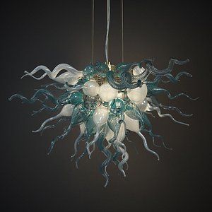 Viz Glass Lulu Chandelier