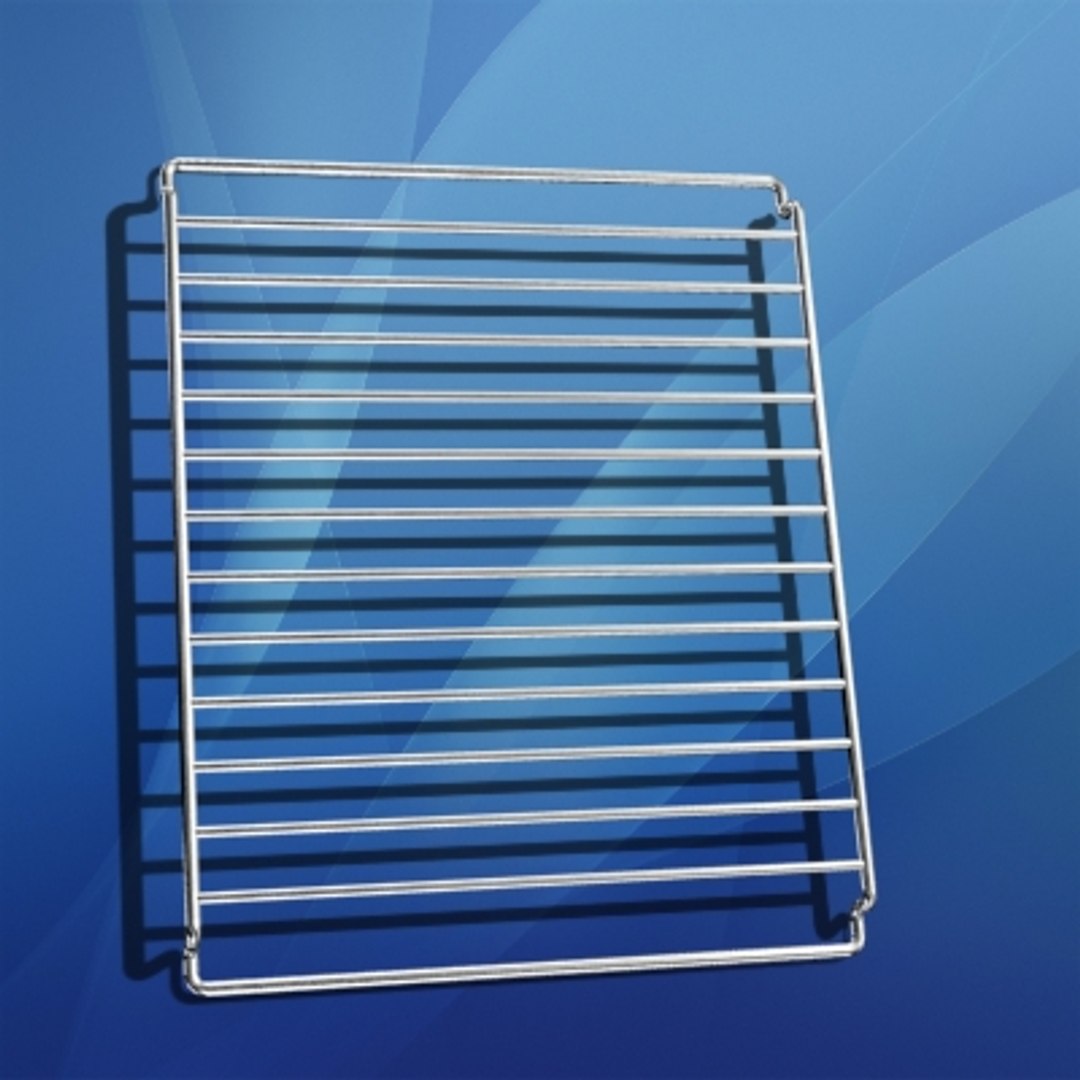 3d Wire Baking Rack Model